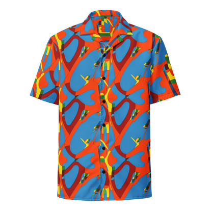 Button Shirt - Fire Ocean Fusion