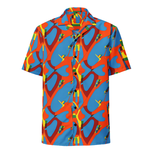 Button Shirt - Fire Ocean Fusion