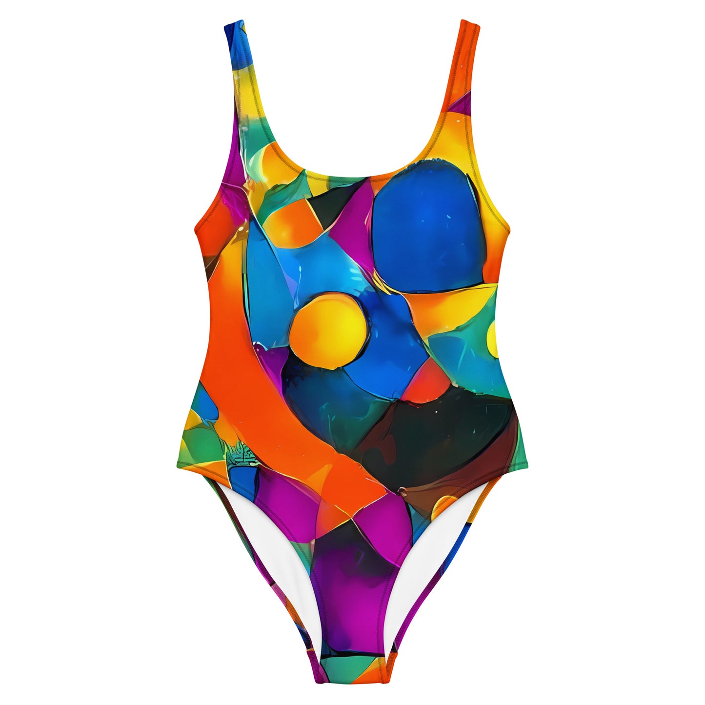 One-Piece Swimsuit - Galactic Jigsaw