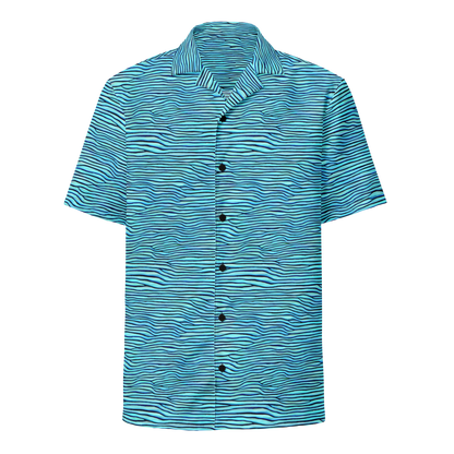 Button Shirt - Aqua Drift