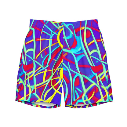 Swim Trunks - Neo-Grid Rhapsody