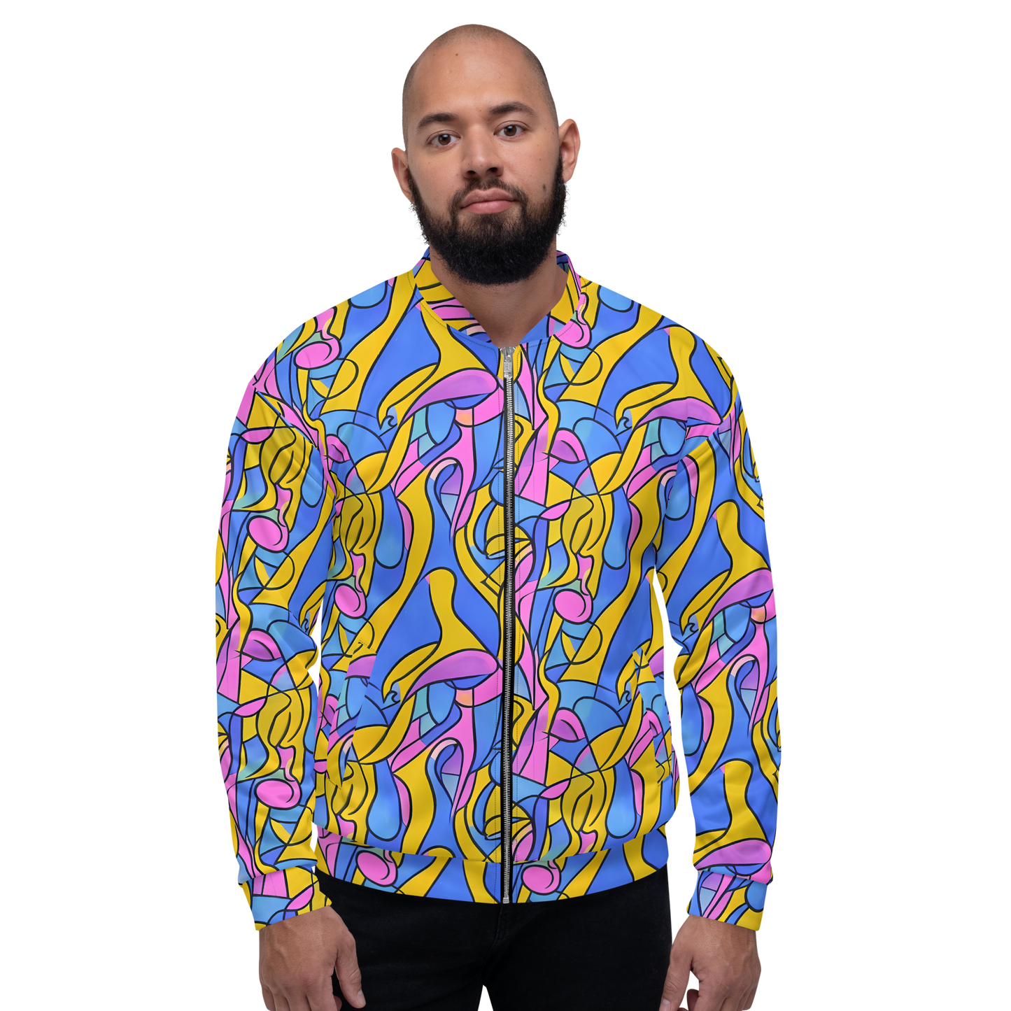 Bomber Jacket - Cosmic Curves