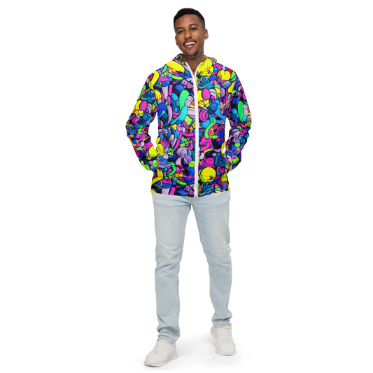 Men's Windbreaker - Radiant Revelation