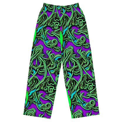 Wide-Leg Pants - Ghostly Labyrinth