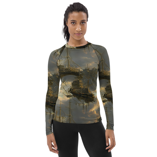 Women's Rash Guard - Ethereal Armada