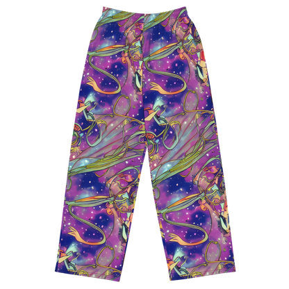 Wide-Leg Pants - Spiral of Stardust