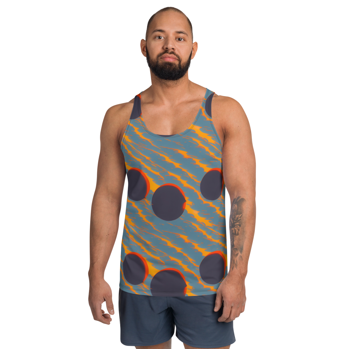 Men's Tank Top - Flames of Gravity