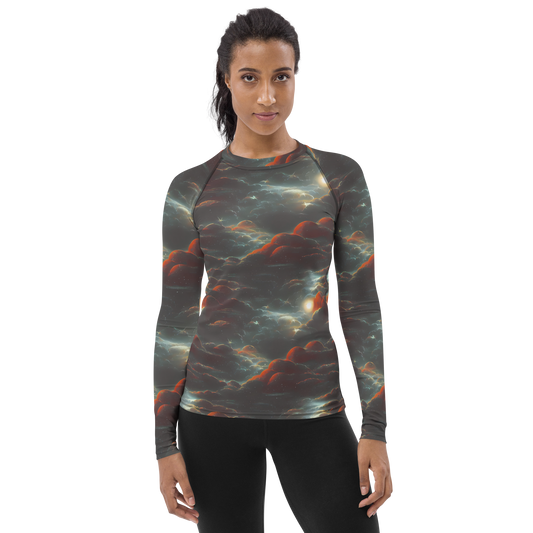 Women's Rash Guard - Stellar Highlands