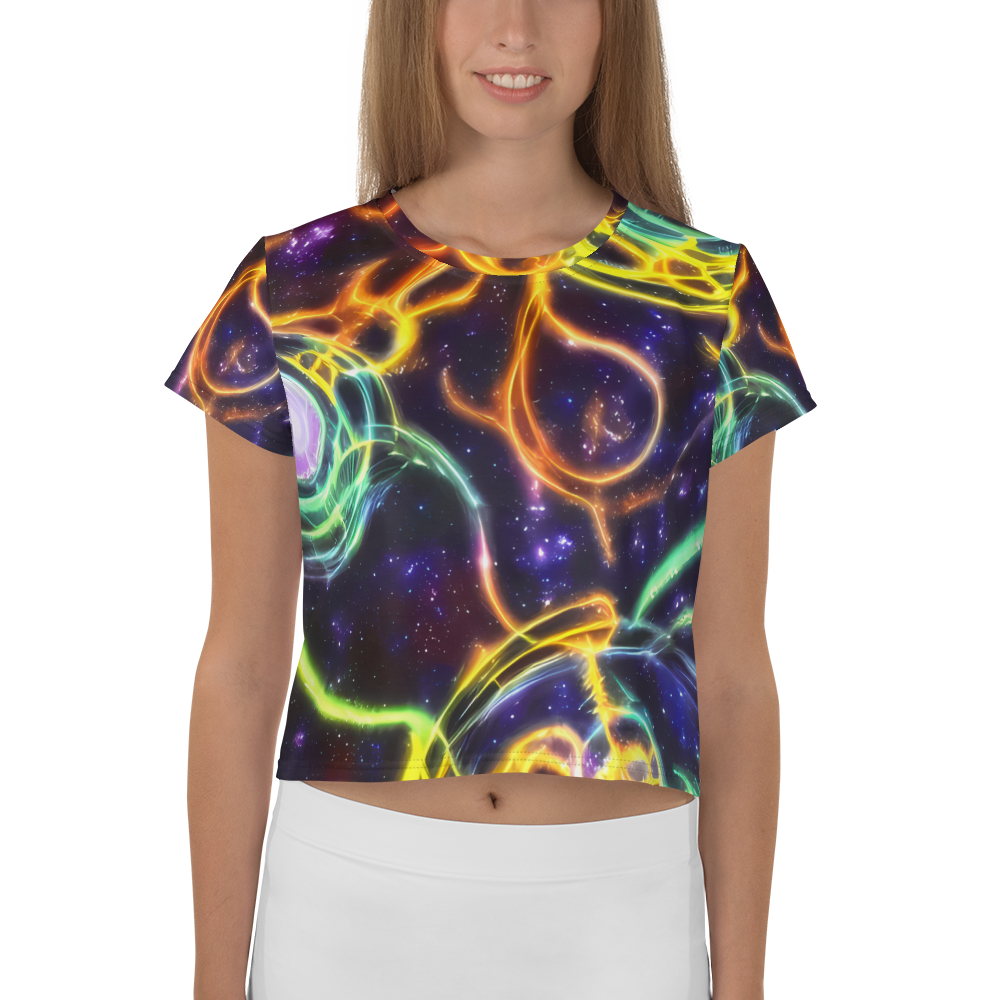 Women's Crop Tee - Carracci Cosmos
