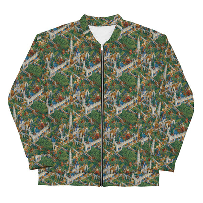 Bomber Jacket - Emerald Dynasty