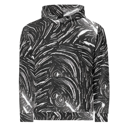 Hoodie - Silver Swirl