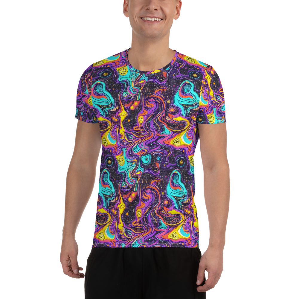 Men's Athletic T-Shirt - Hutty Nebula