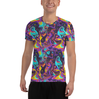 Men's Athletic T-Shirt - Hutty Nebula