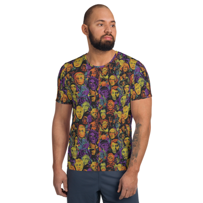 Men's Athletic T-Shirt - Kaleidoscopic Spirits