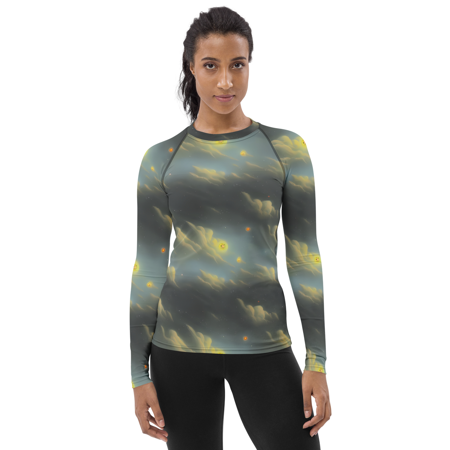 Women's Rash Guard - Dreamy Ascent