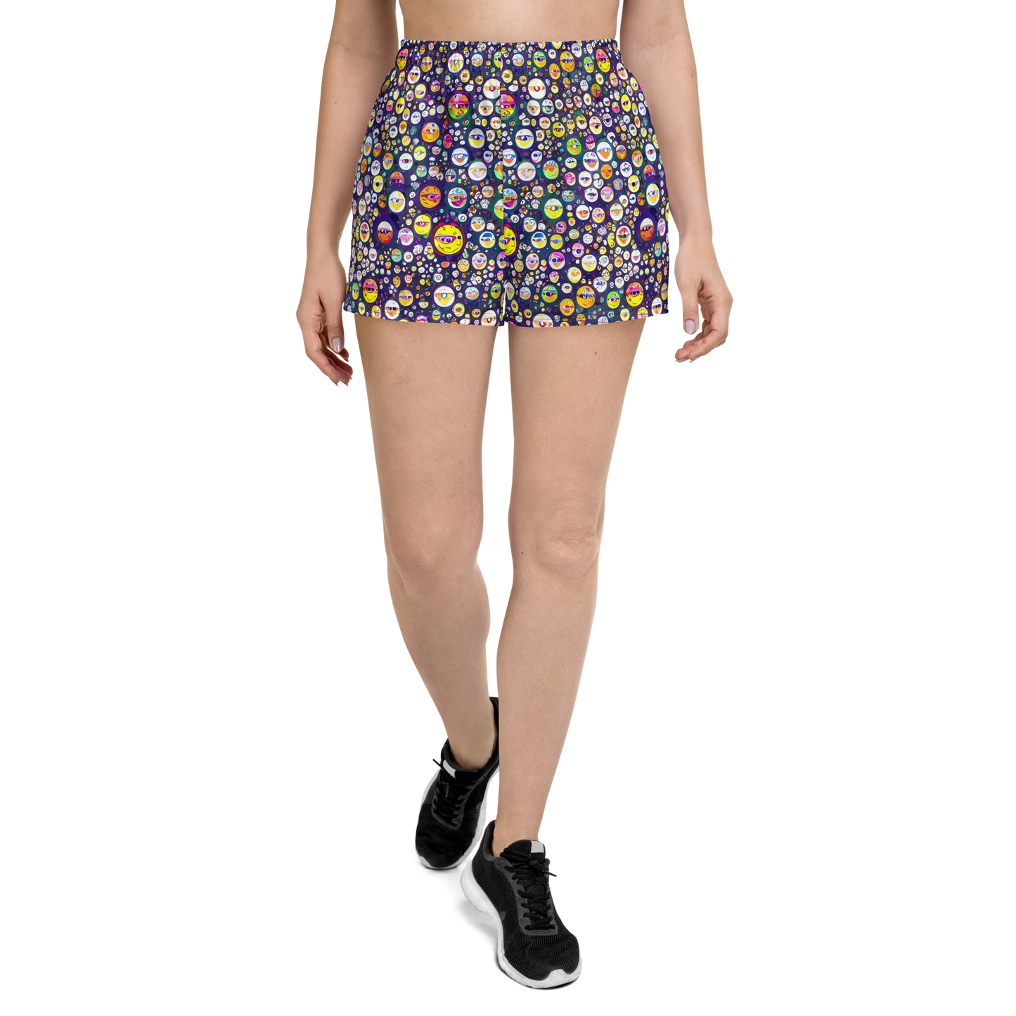 Women’s Athletic Shorts - Whimsical Eyescape