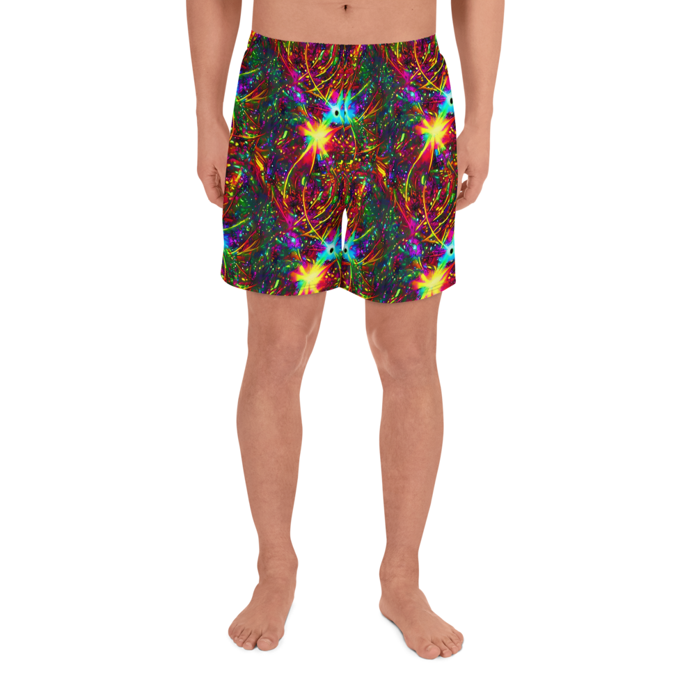 Men's Athletic Shorts - Stellar Burst