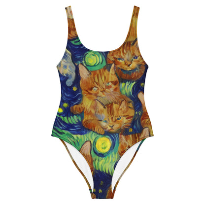 One-Piece Swimsuit - Celestial Claws