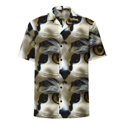 Button Shirt - Feline Fancy