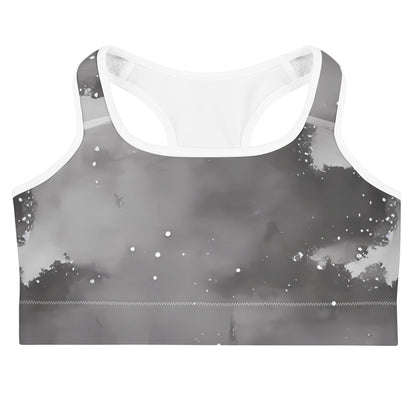 Sports Bra - Monochrome Dreams