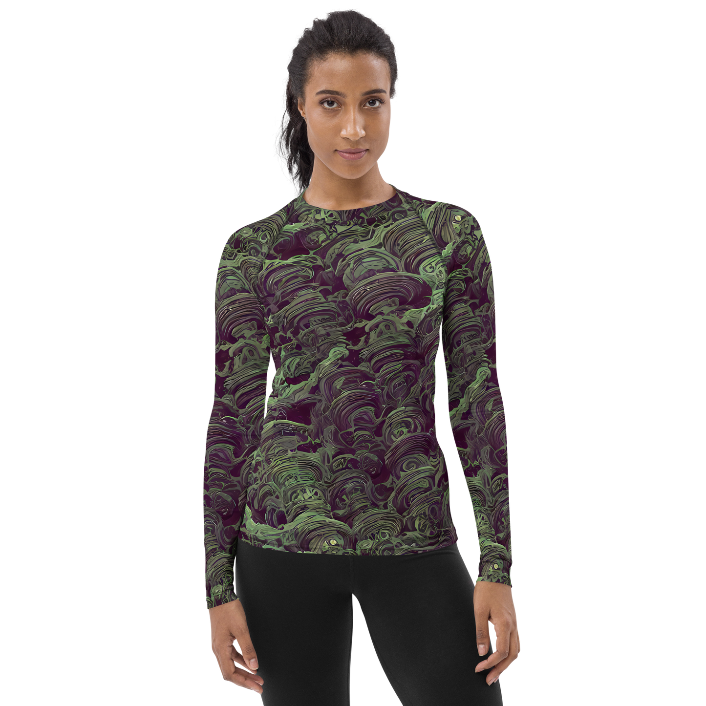 Women's Rash Guard - Knab Whorls