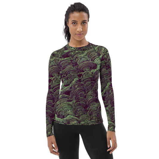 Women's Rash Guard - Knab Whorls