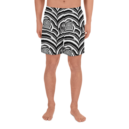 Men's Athletic Shorts - Dupain Swirl