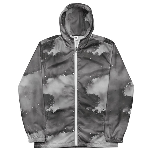 Men's Windbreaker - Monochrome Dreams