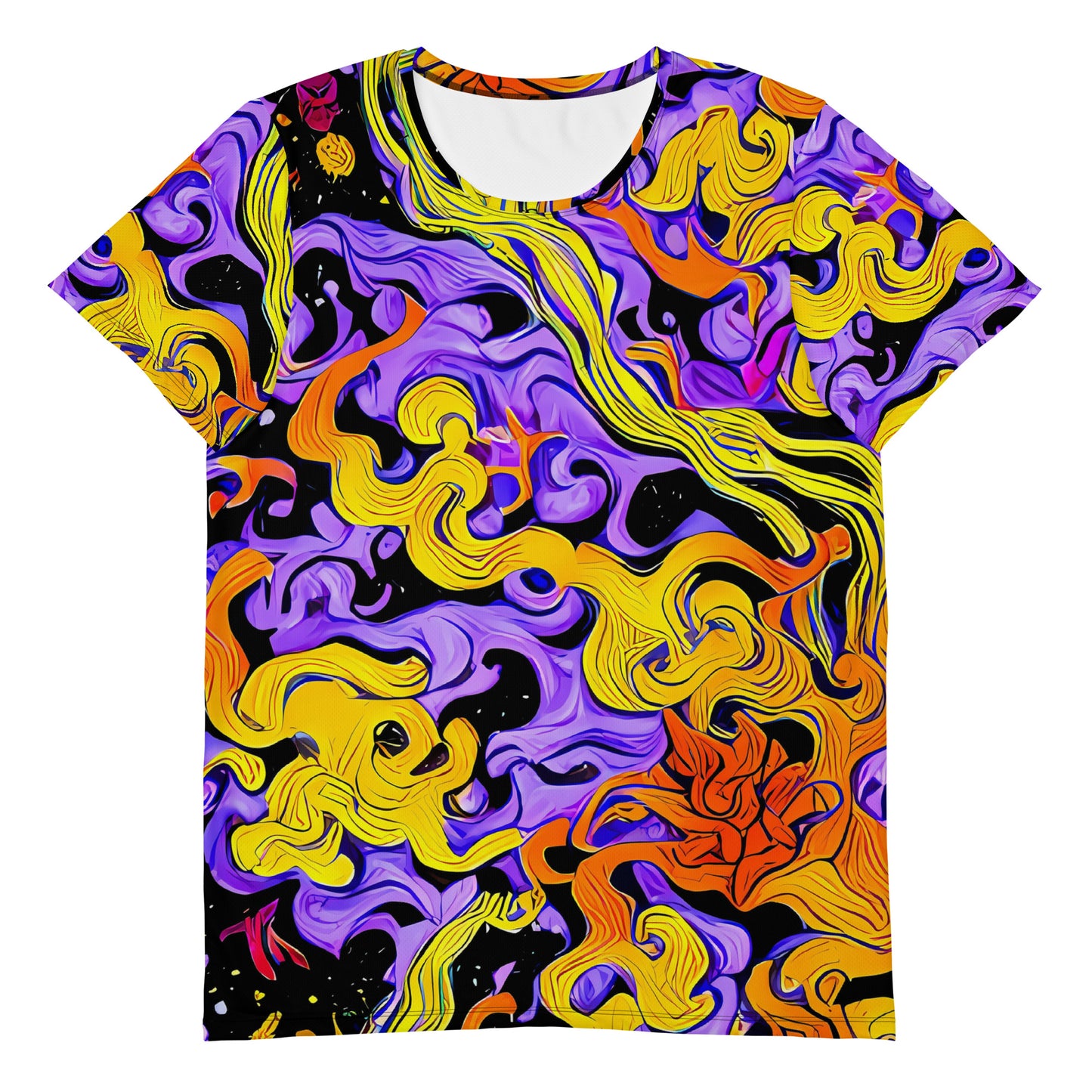 Men's Athletic T-Shirt - Bosschaert Swirl