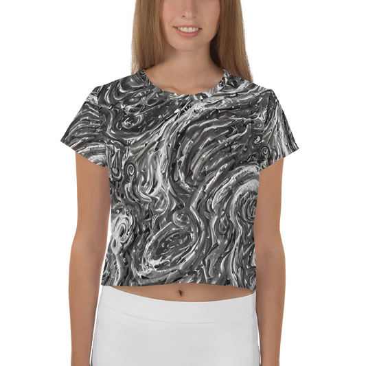 Women's Crop Tee - Nebulous Night