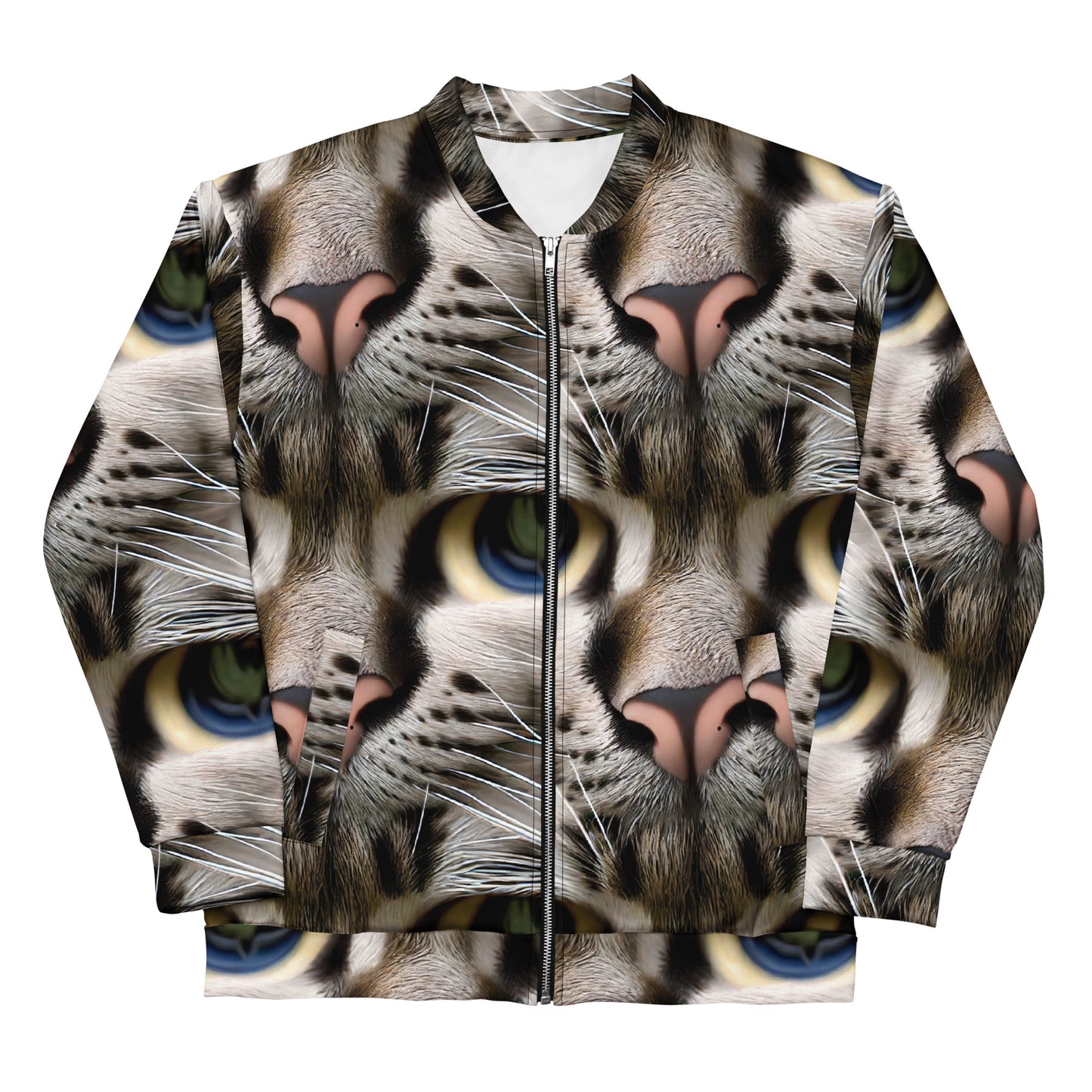 Bomber Jacket - Feline Mirage
