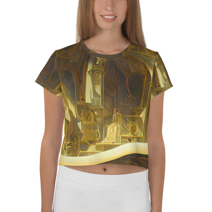 Women's Crop Tee - Hooch Harmony