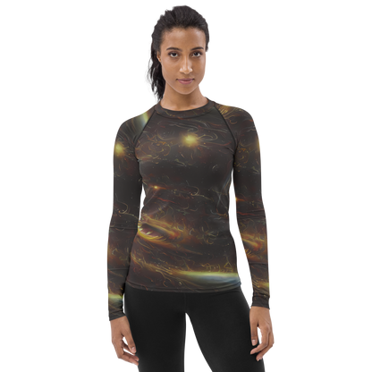 Women's Rash Guard - Quantum Illusions