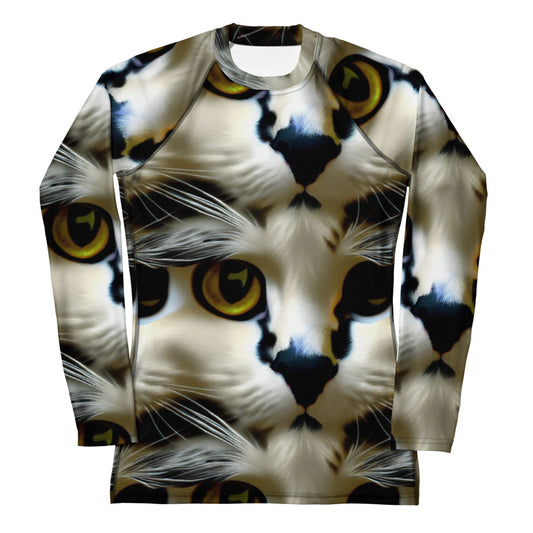 Women's Rash Guard - Feline Fancy