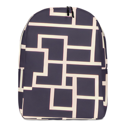 Minimalist Backpack - Gilded Gridlock