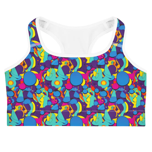 Sports Bra - Psychedelic Harmony
