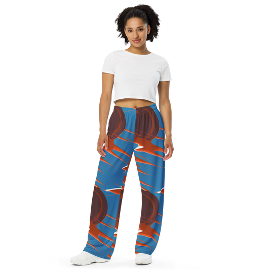 Wide-Leg Pants - Desert Vortex