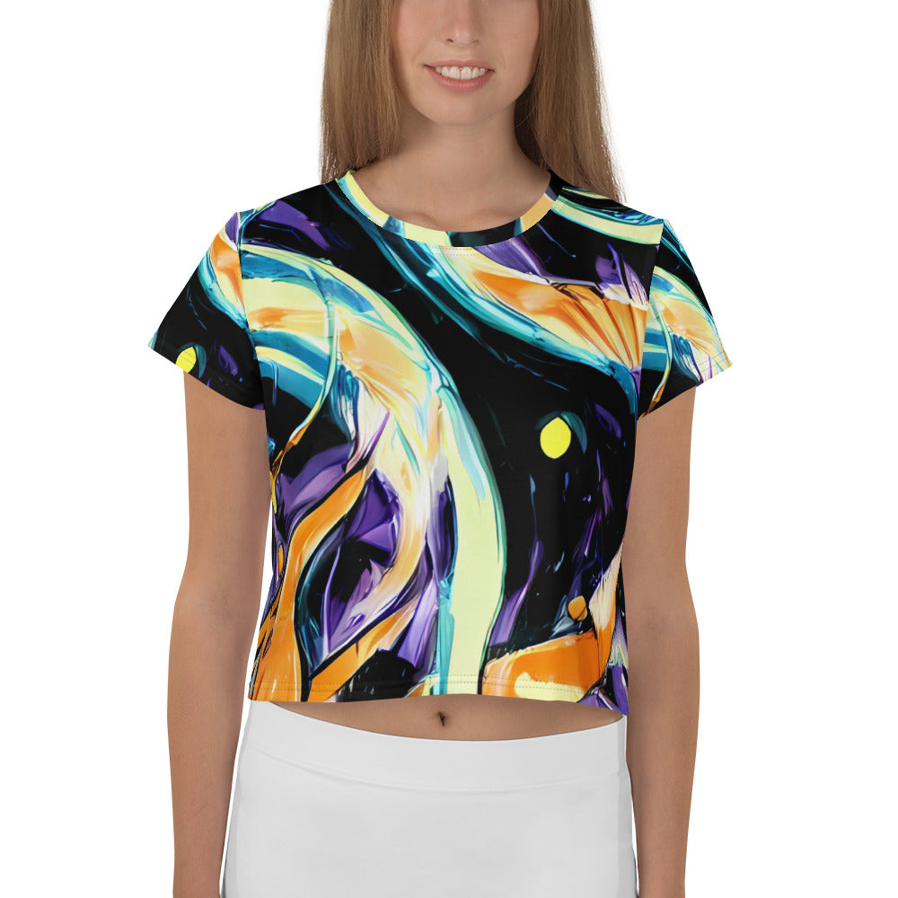 Women's Crop Tee - Dorothy's Whirl