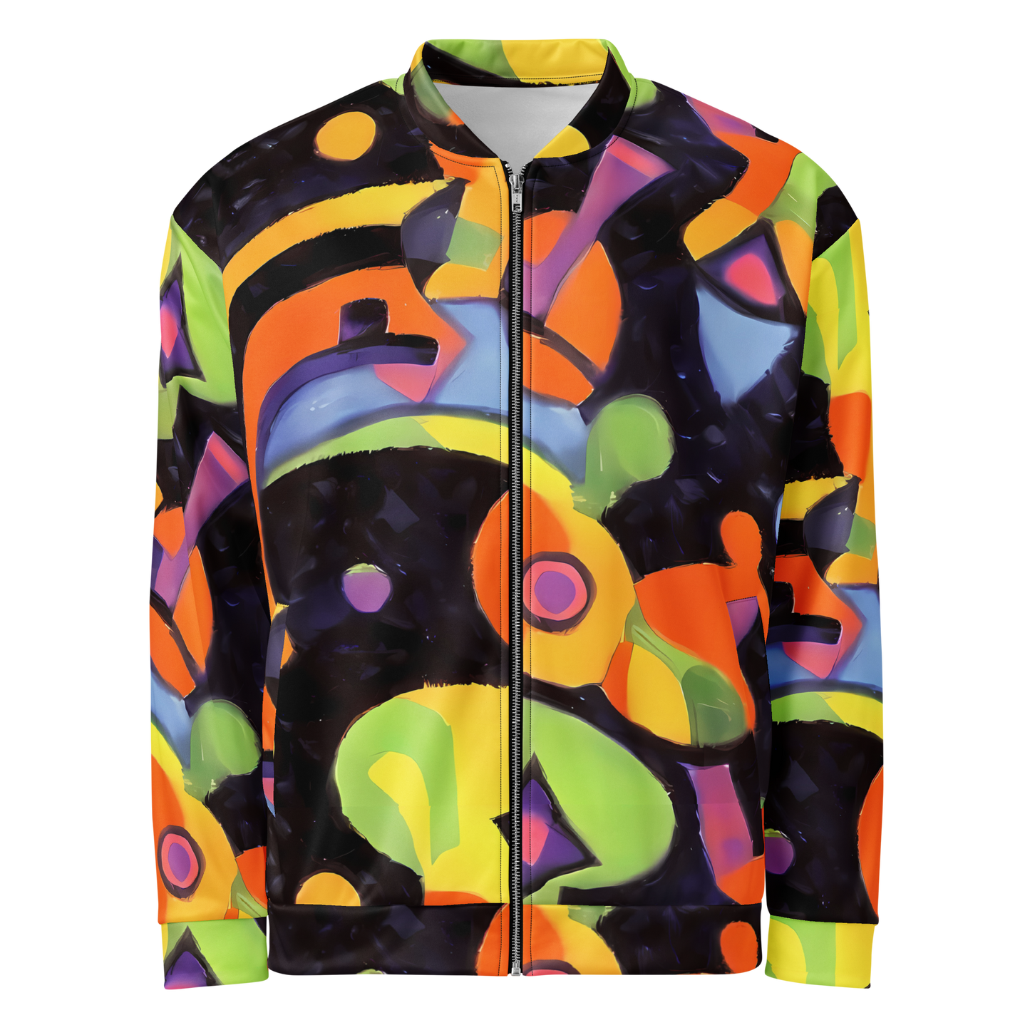 Bomber Jacket - Neon Symphony