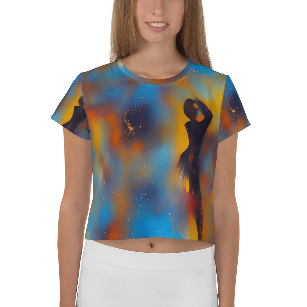 Women's Crop Tee - Vivid Whisper