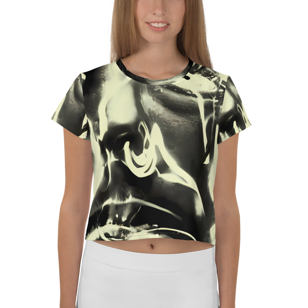 Women's Crop Tee - Visionary Flux