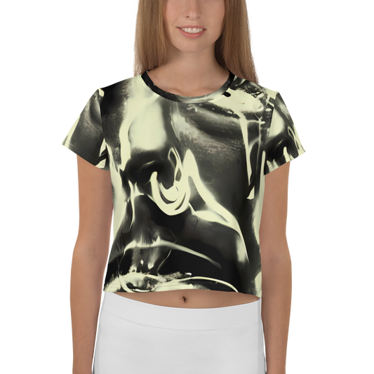 Women's Crop Tee - Visionary Flux