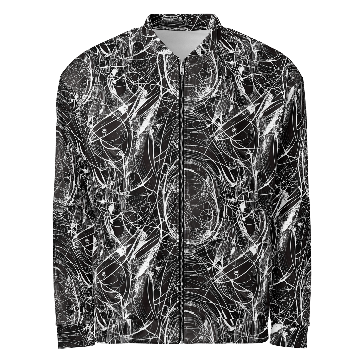 Bomber Jacket - Nexus of Lines
