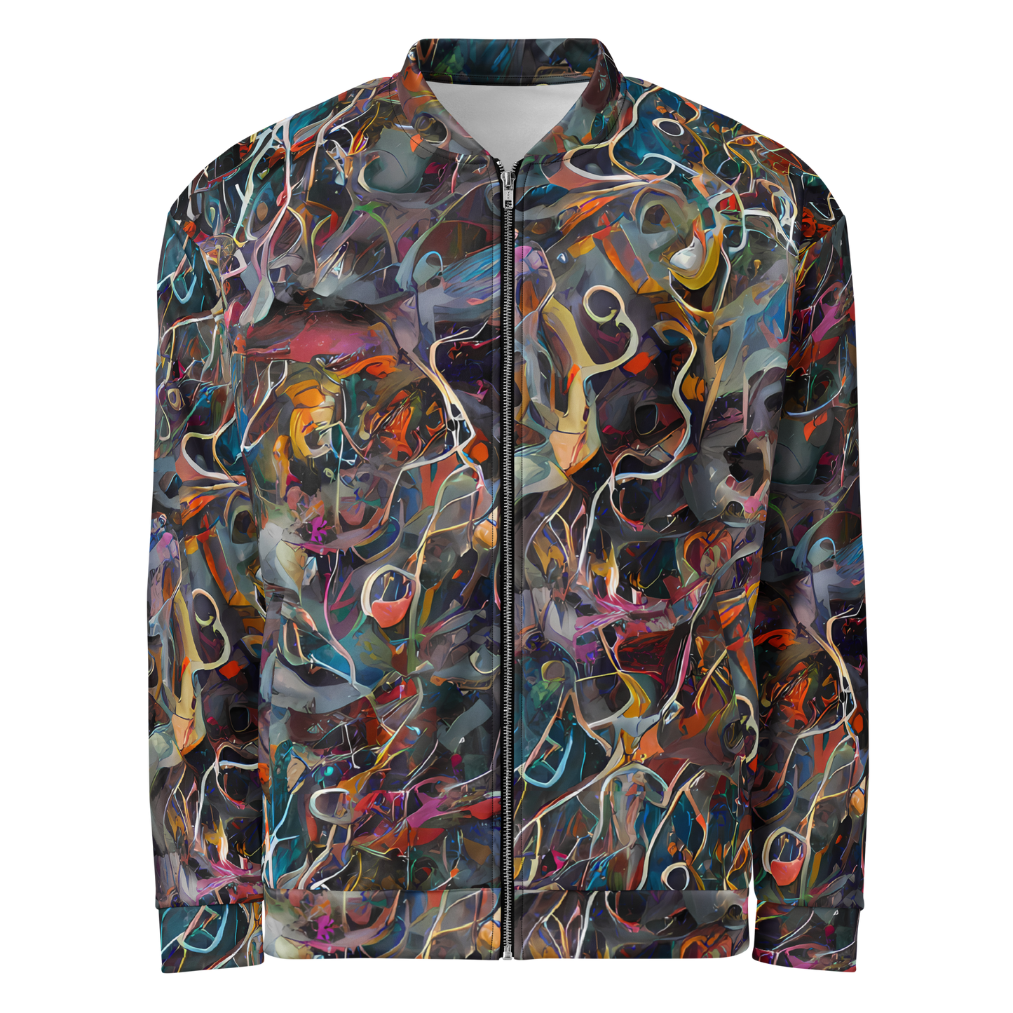 Bomber Jacket - Chromatic Entanglement