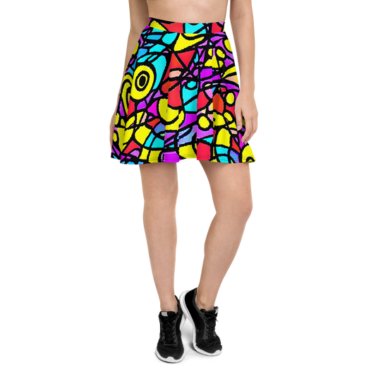 Skater Skirt - Radiant Chaos