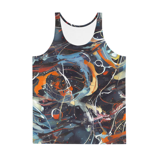 Men's Tank Top - Neo-Splash Labyrinth