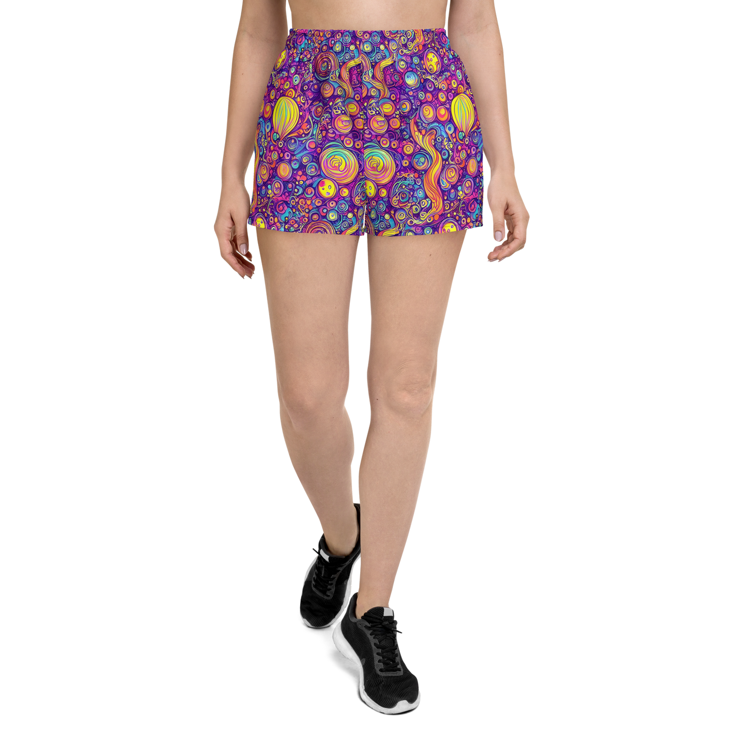 Women’s Athletic Shorts - Festival of Whimsy