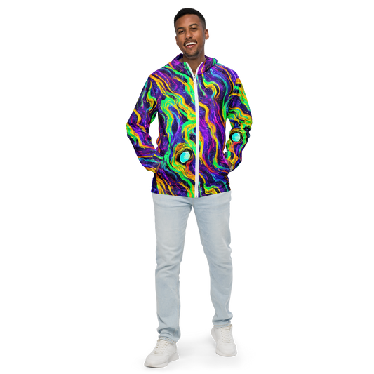 Men's Windbreaker - Jackson Swirl