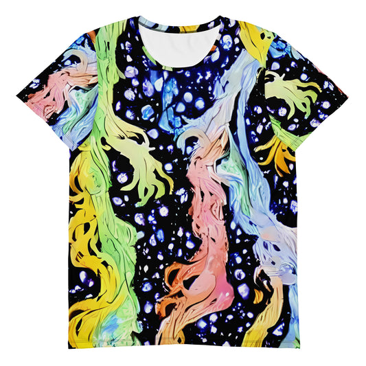 Men's Athletic T-Shirt - Celestial Serenade