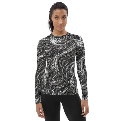 Women's Rash Guard - Nebulous Night